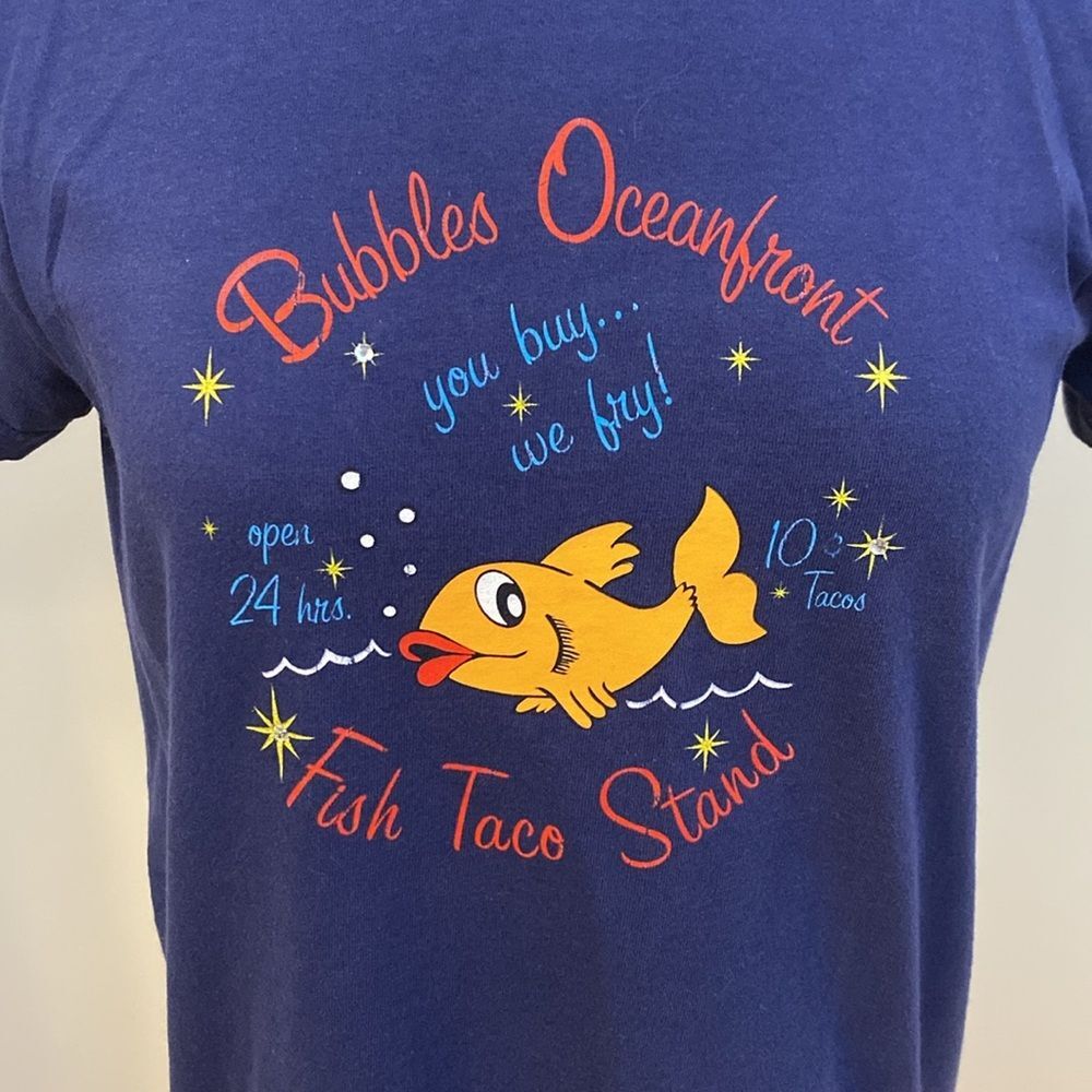 Tilt Fish Taco Stand Graphic T-Shirt